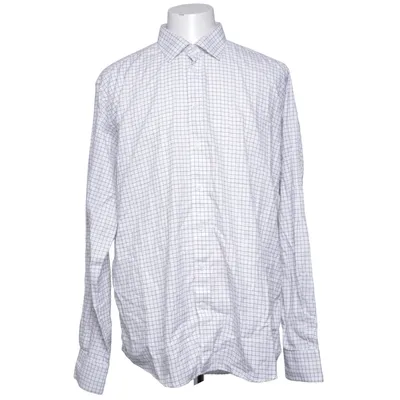 Hemd (Weiß, Schwarz) von Dressmann Premium Collection Baumwolle
