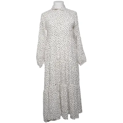 Maxi jurk (Wit, Zwart) van Chiquelle Viscose