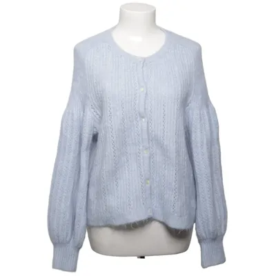 Cardigan (Bleu) de Sézane Élasthane, Mohair, Polyamide, Laine