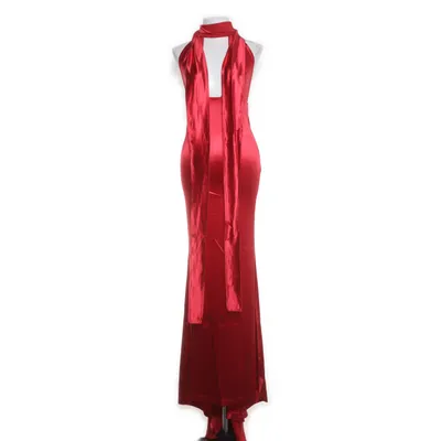 Aftenkjole (Rød) fra Dress Me Up Polyester