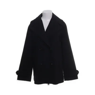 Erwt jas (Zwart) van Mango Polyester, Wol, Acryl, Polyamide, Katoen, Viscose