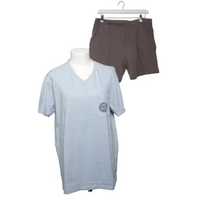 Pyjamas (Grå, Blå) från Eskimo Bomull