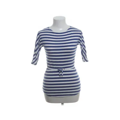 Top (Blå, Hvid) fra Juicy Couture Bomuld, Elastan, Modal