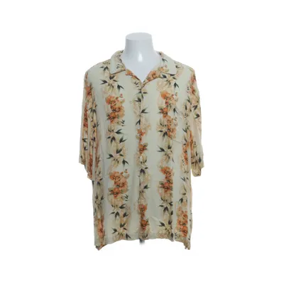 Kortärmad skjorta (Beige, Orange, Grön) från Puritan Viskos