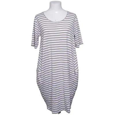 Dress (Beige, White) from The Masai Clothing Company