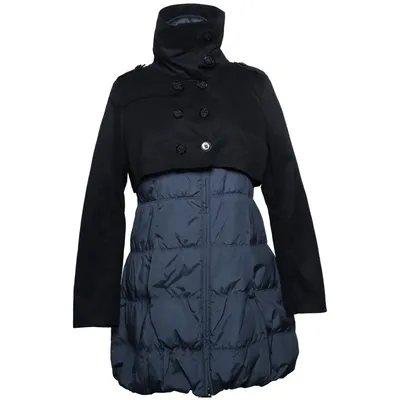 Dunfrakke (Blå, Sort) fra Patrizia Pepe Bomuld, Dun, Elastan, Fjer, Polyamid, Polyester