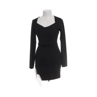 Jurk (Zwart) van New Collection Elastaan, Polyester