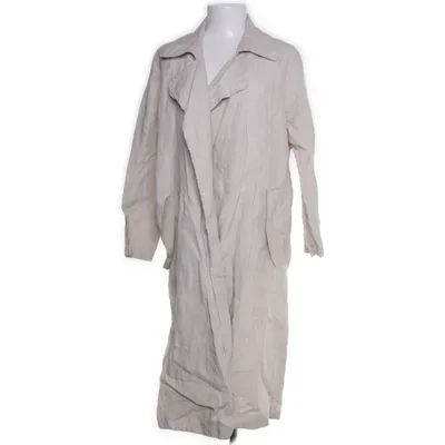 Jas (Beige) van Zara Basic Linnen