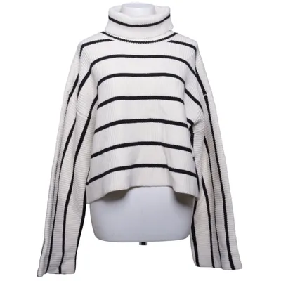 Turtleneck (White, Black) from Gestuz Cotton, Polyester