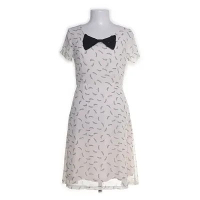 Jurk (Beige, Zwart) van Kay Polyester