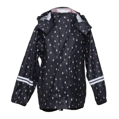 Regenjack (Zwart, Roze) van Kaxs by KappAhl Polyester, Polyurethaan