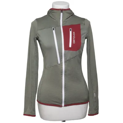 Capuchon sweater (Groen, Rood) van Ortovox Elastaan, Merinowol, Polyamide, Polyester