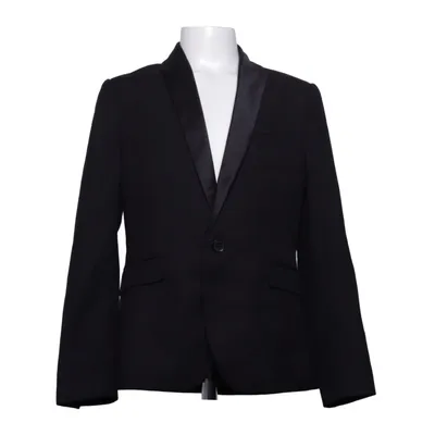 Smokingblazer (Sort) fra H&M Polyester, Viscose