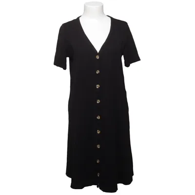 Robe (Noir) de VILA Coton, Élasthane, Modal