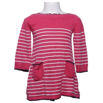 Dress (Pink, White, Blue) from Jojo Maman Bébé Cotton