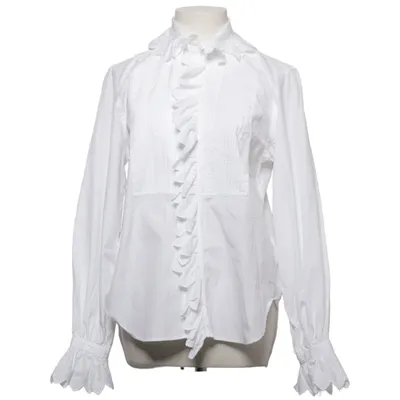 Blouse (Blanc) de Polo Ralph Lauren Coton, Polyester