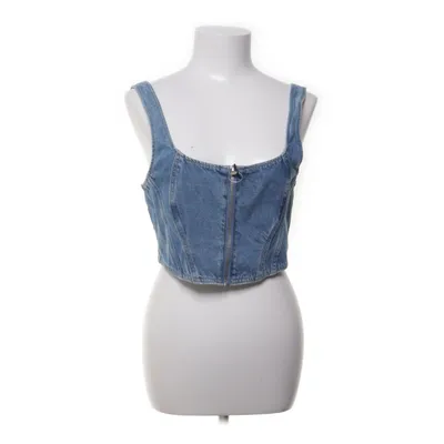 Crop top (Blå) fra Lee x H&M Bomuld