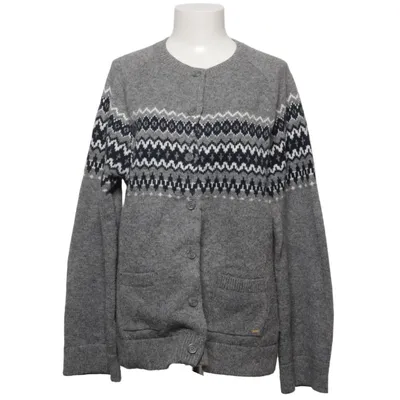 Cardigan (Gray, Multicolored) from Holly & Whyte by Lindex Acrylic, Polyamide, Polyester, Wool