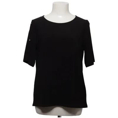 T-shirt (Black) from Anne Klein Elastane, Polyester