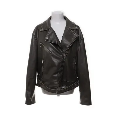 Bikerjacka (Grön) från Zara Polyester, Polyuretan