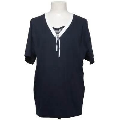 Top (Blue, White) from Wind Cotton