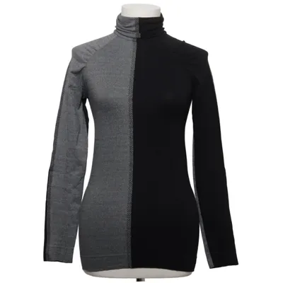 Base layer shirt (Black, Gray) from Sisi Elastane, Polyamide, Polyester