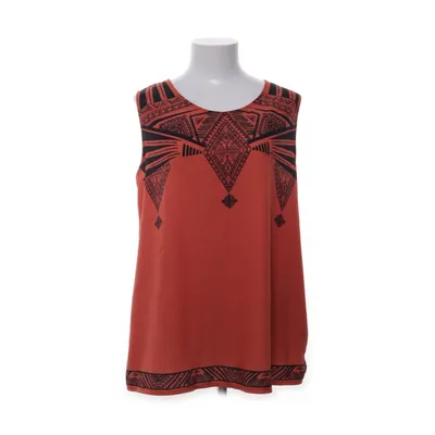 Tanktop (Oranje, Zwart) van Ulla Popken Katoen, Polyester
