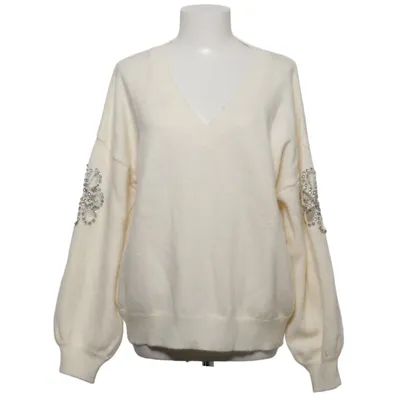 Pull-over (Blanc) de Gold & Silver Acrylique, Élasthane, Polyamide