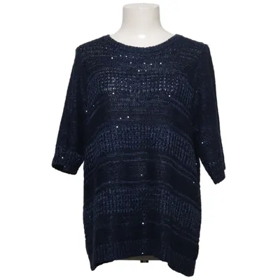 Pull-over (Bleu) de Viveca N Acrylique, Coton, Polyester