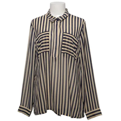 Blouse (Blauw, Beige) van Brooklyn Industries