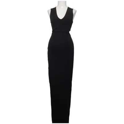 Robe longue (Noir) de Express Élasthane, Polyamide, Polyester, Viscose