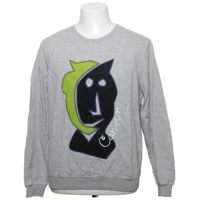 Collegetröja (Grå, Flerfärgad) från Carven Bomull, Elastan