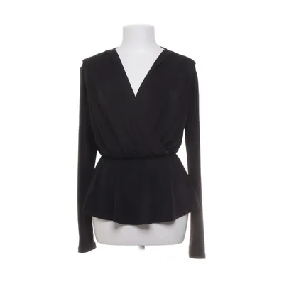Wrap blouse (Black) from Gina Tricot
