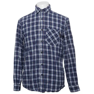Chemise en flanelle (Bleu, Blanc, Multicolore) de Swedteam Coton