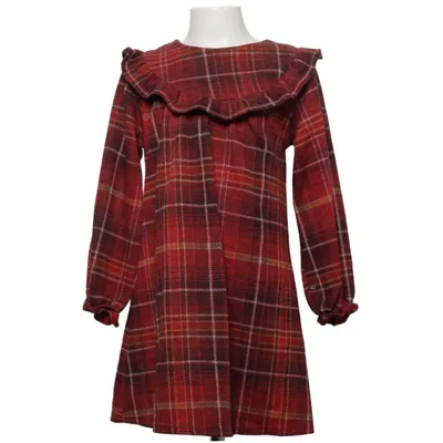 Kjole (Rød, Flerfarvet) fra Next Elastan, Polyester, Viscose