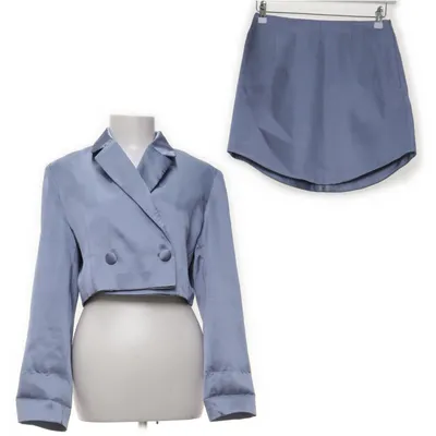 Set (Blauw) van Chiquelle Elastaan, Polyester