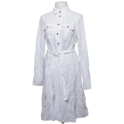 Shirt dress (White) from Blaumax Linen