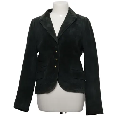Blazer (Green) from GreenWood Leather, Polyester