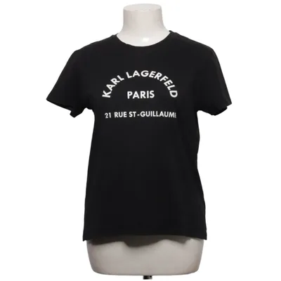 T-shirt (Noir) de Karl Lagerfeld Coton