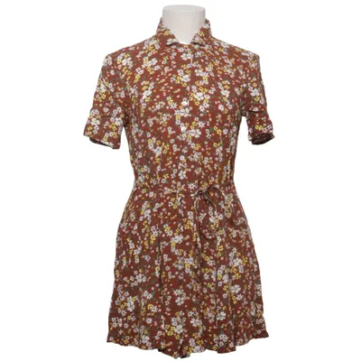 Blousejurk (Bruin, Meerkleurig) van Urban Outfitters Viscose
