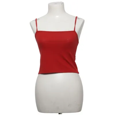 Débardeur (Rouge) de Brandy Melville Coton, Polyester, Viscose