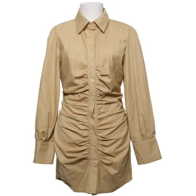 Shirt dress (Beige) from Missy Empire