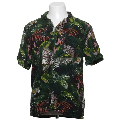 Kortärmad skjorta (Grön, Flerfärgad) från Anerkjendt Viskos