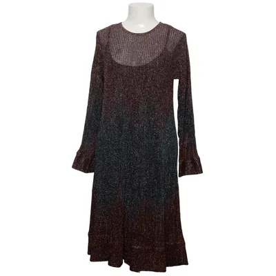 Dress (Purple, Green) from Missoni Polyester, Viscose
