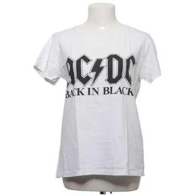 T-shirt (White, Black) from ACDC Cotton