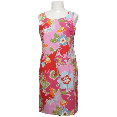 Dress (Pink, Red, Multicolored) from By Ann Wineus Cotton