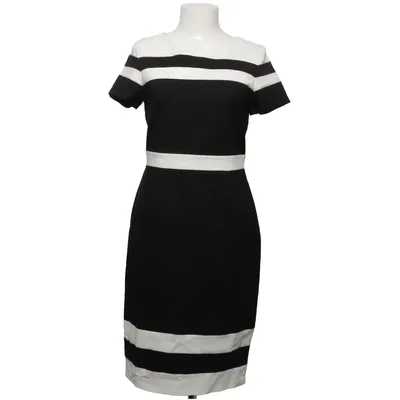 Robe (Noir, Blanc) de Paper Dolls Coton, Élasthane, Polyamide, Polyester