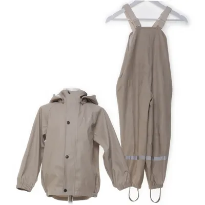 Regenkleding (Beige) van Kuling Polyester, Polyurethaan