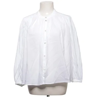 Blouse (White) from H&M Cotton, Viscose