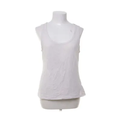 Tanktop  (Hvid) fra H&M Basic Bomuld, Elastan